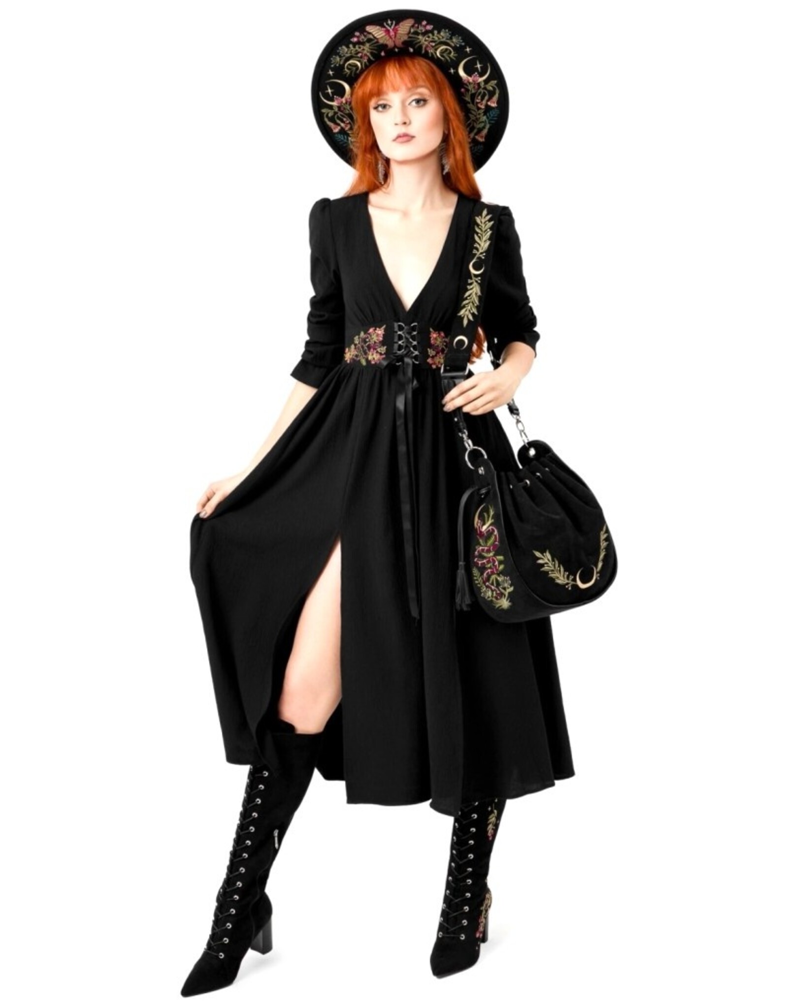 Restyle Gothic tassen Steampunk tassen - Serpent's Lair Schoudertas