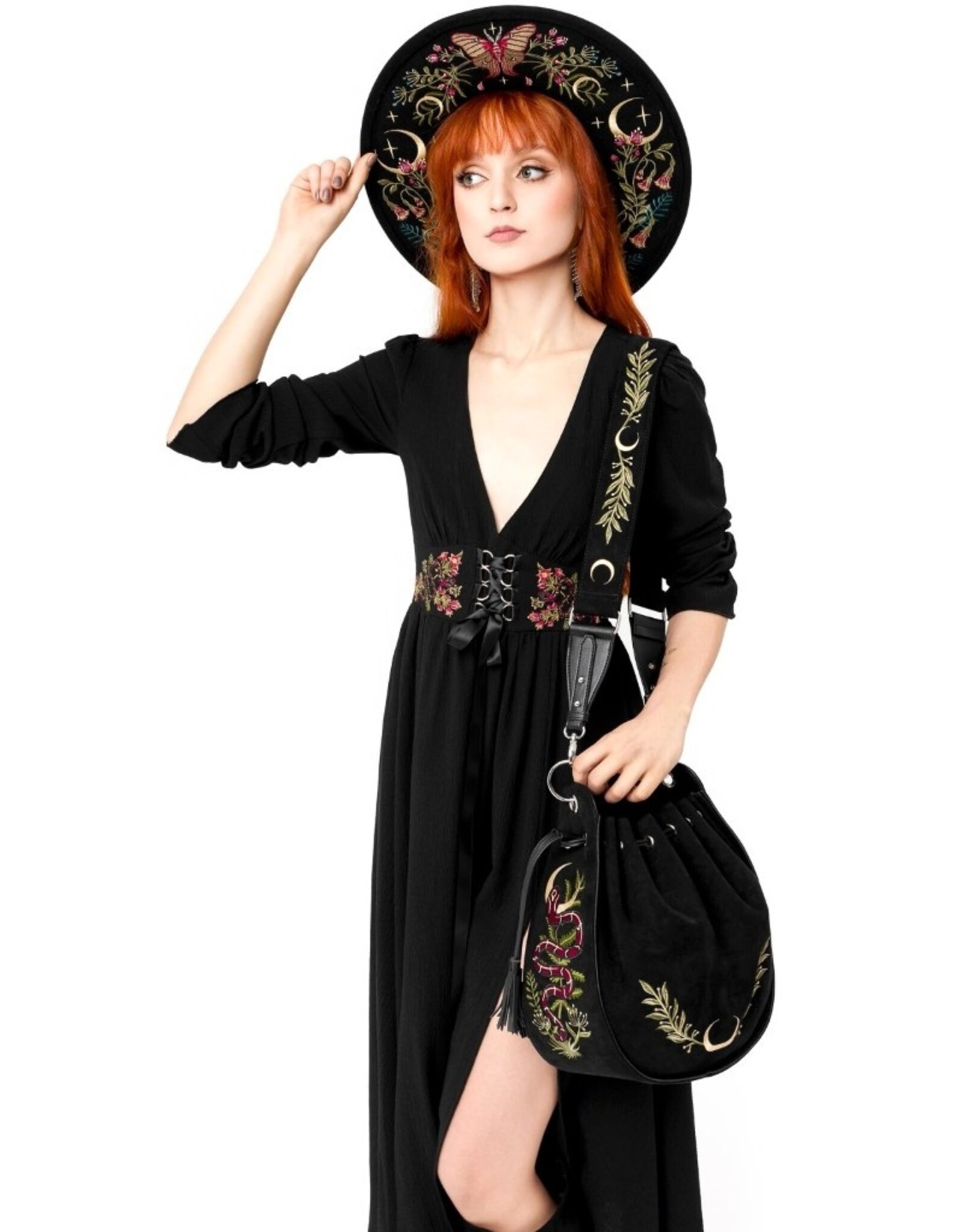 Restyle Gothic bags Steampunk bags -  Serpent's Lair Shoulder Bag