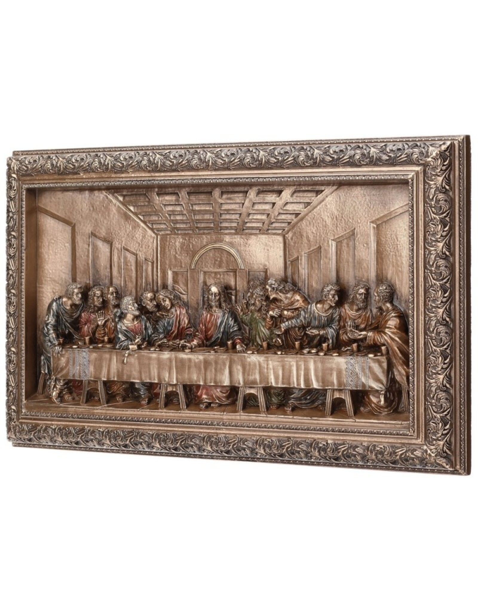 Veronese Design Giftware & Lifestyle - Het Laatste Avondmaal Ingelijste Muurplaat