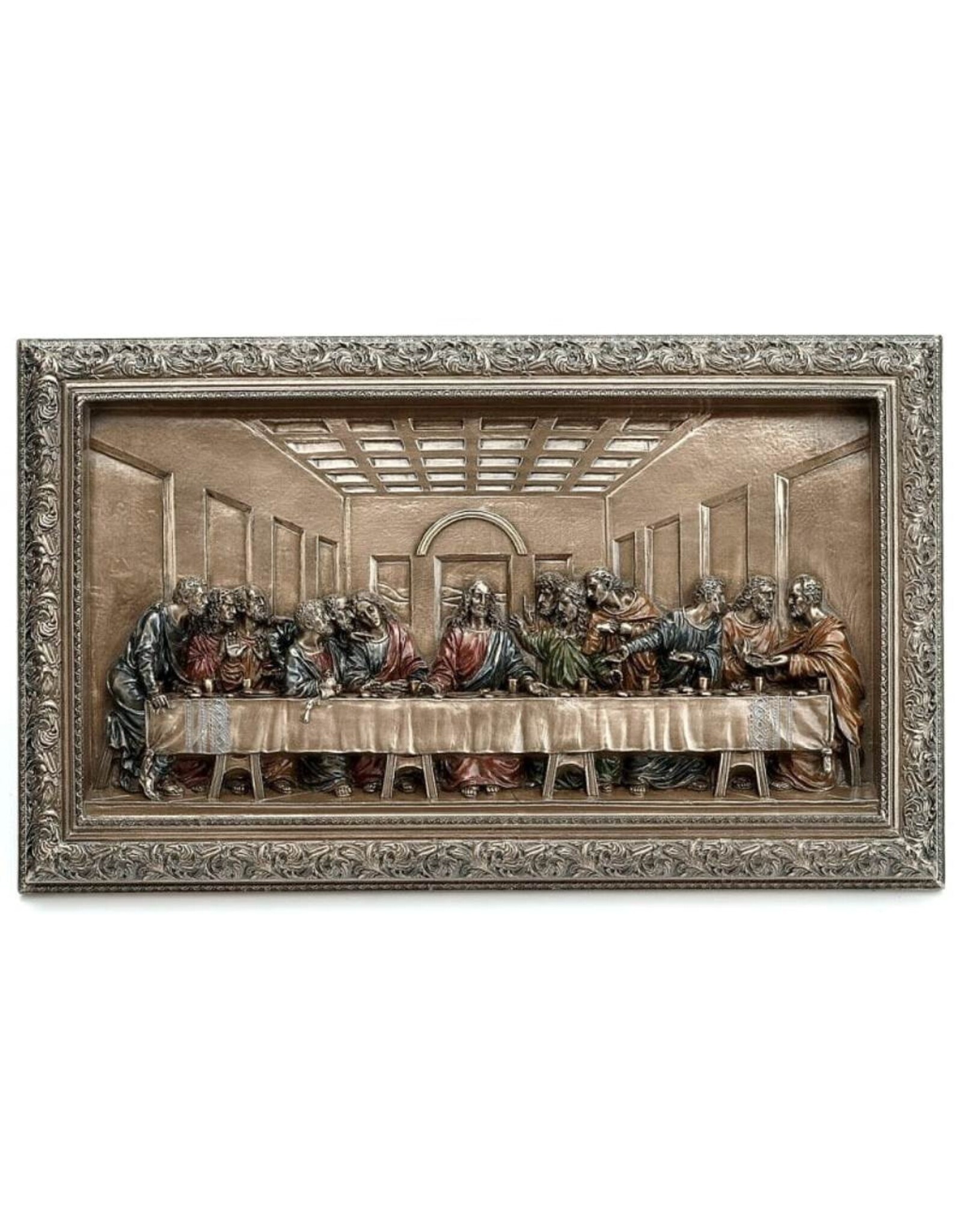 Veronese Design Giftware & Lifestyle - The Last Supper Framed Wall Plaque
