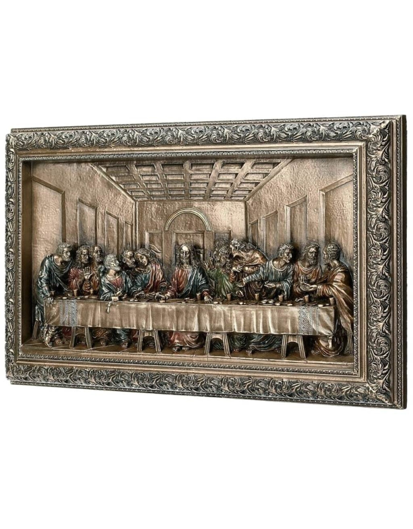 Veronese Design Giftware & Lifestyle - Het Laatste Avondmaal Ingelijste Muurplaat