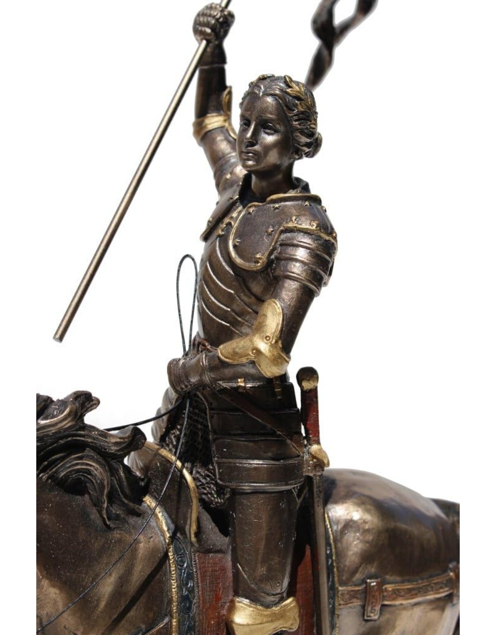 Veronese Design Giftware & Lifestyle - Joan of Arc on Horse Back Veronese Design