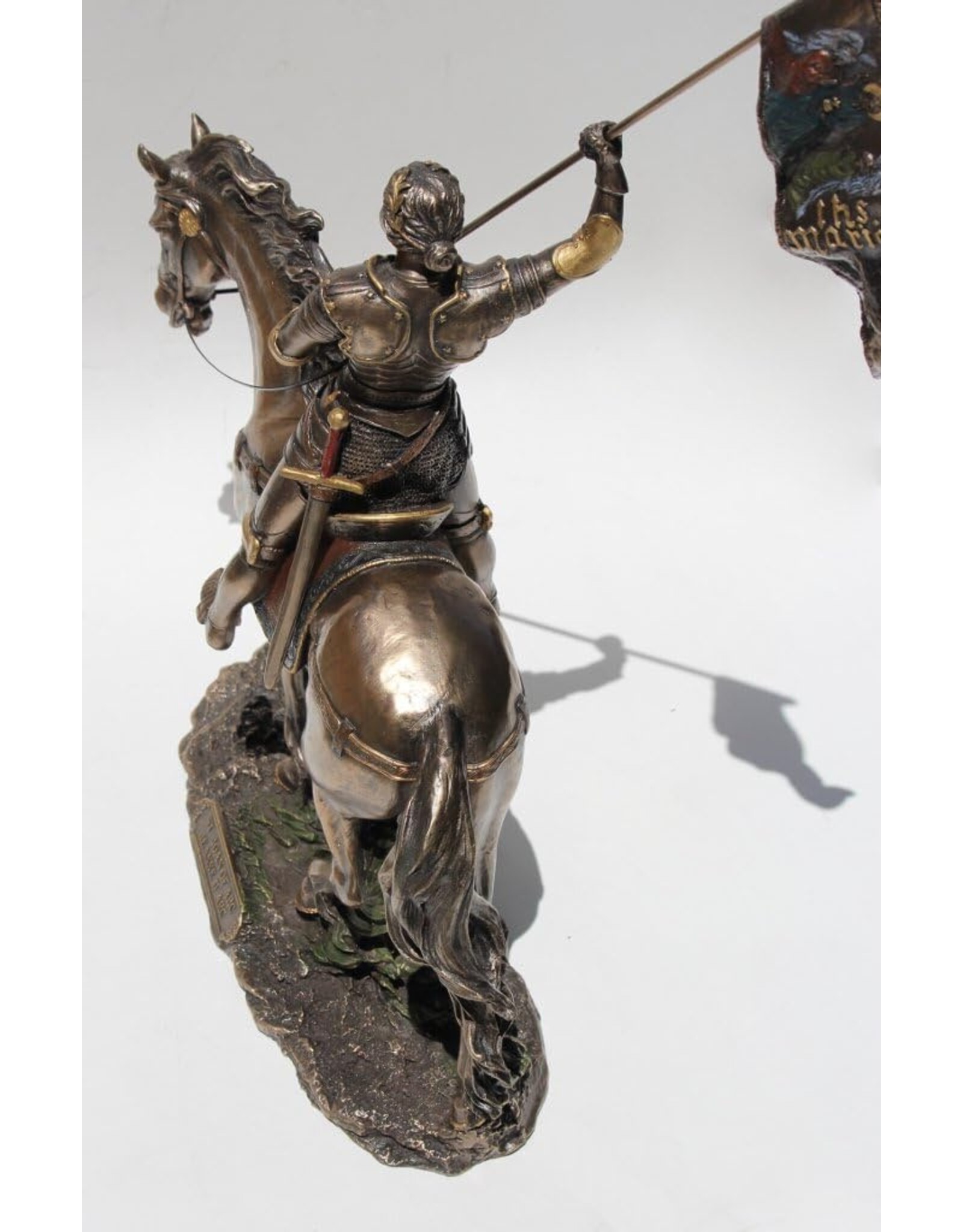 Veronese Design Giftware & Lifestyle - Joan of Arc on Horse Back Veronese Design
