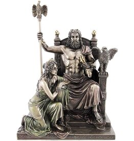 Veronese Design Zeus en Hera op de Troon Veronese Design