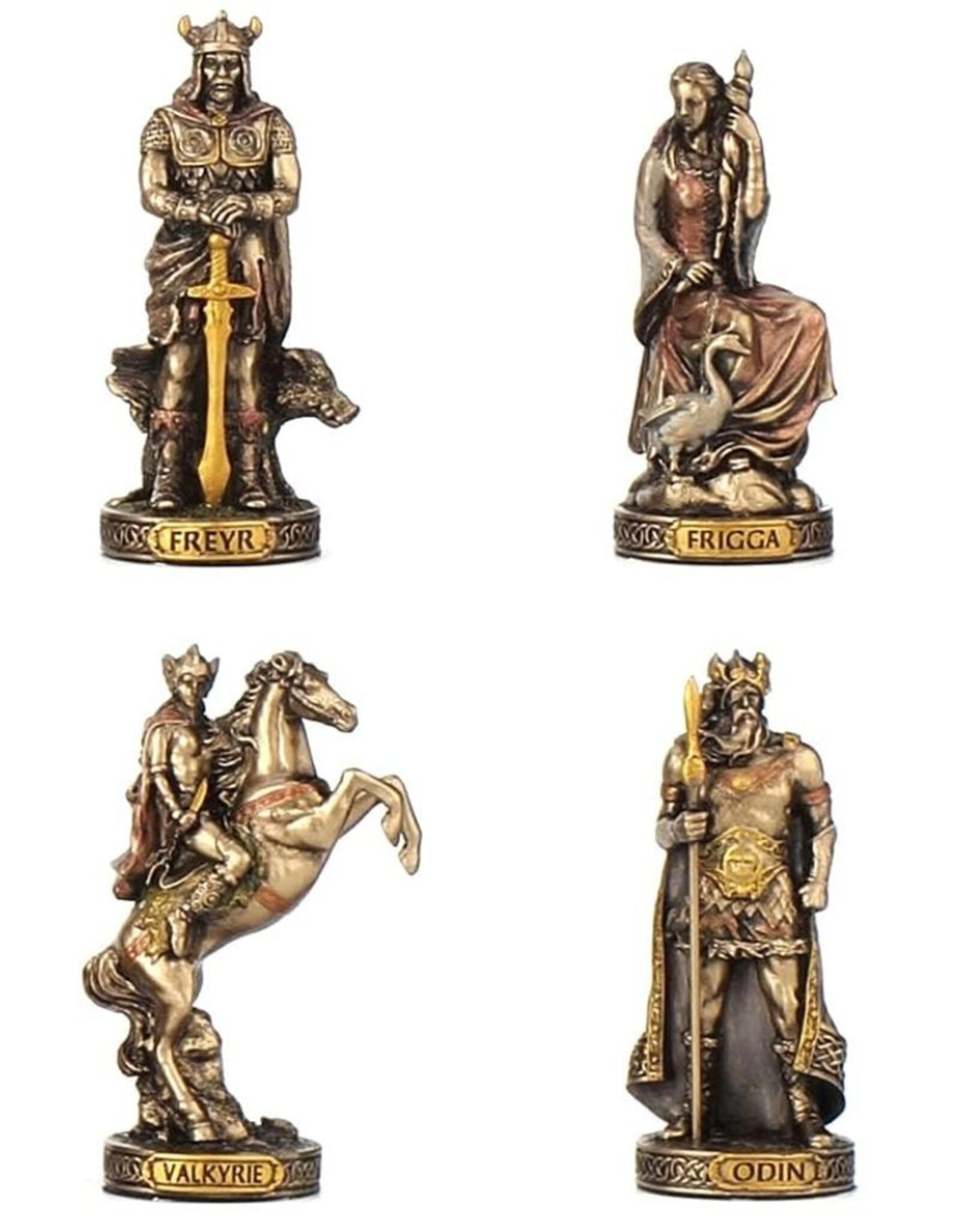 Veronese Design Giftware & Lifestyle - Twaalf Noorse Goden Miniaturen Set Veronese Design