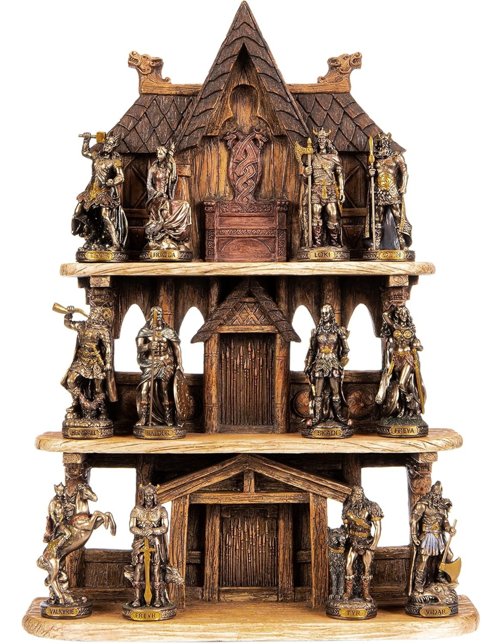 Veronese Design Giftware & Lifestyle - Noorse Goden met Tempel Display Veronese Design