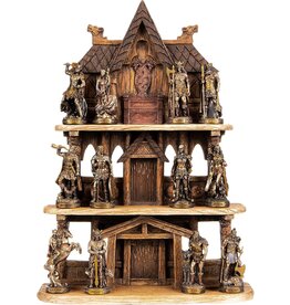 Veronese Design Norse Gods with Temple Display Stand Veronese Design