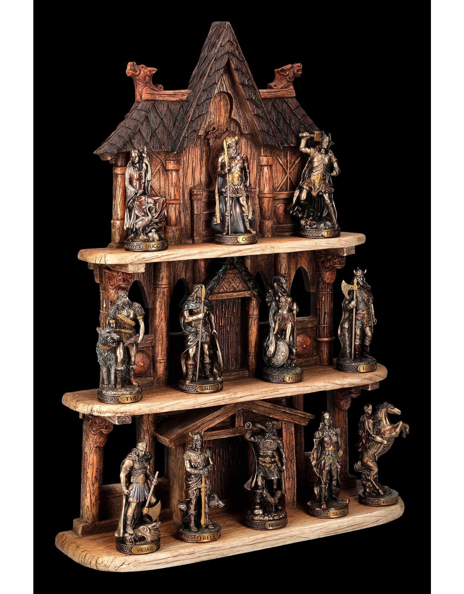 Veronese Design Giftware & Lifestyle - Noorse Goden met Tempel Display Veronese Design