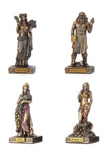 Veronese Design Giftware & Lifestyle - Griekse Goden Miniaturen Set Twaalf Olimpiërs