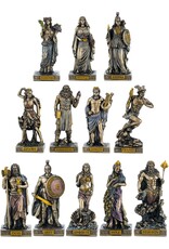 Veronese Design Giftware & Lifestyle - Greek Gods Miniatures Set Twelve Olympians
