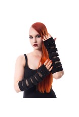 Poizen Industries Gothic en Steampunk accessoires - Armwarmers FATAL Poizen Industries