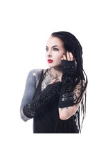 Poizen Industries Gothic en Steampunk accessoires - Armwarmers SHADOW Poizen Industries