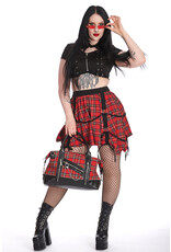 Banned Gothic Tassen Steampunk Tassen - Banned Weekender Edwards Travel Rood