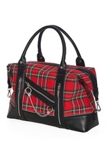 Banned Gothic bags Steampunk bags - Banned Weekender Edwards Travel Red