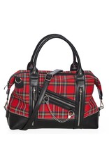 Banned Gothic bags Steampunk bags - Banned Weekender Edwards Travel Red