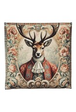 C&E Miscellaneous - Kussenhoes Hert Barok Stijl 45 x45 cm