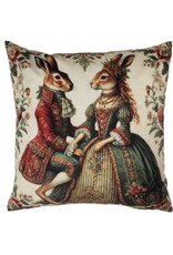 C&E Miscellaneous -   Baroque Rabbits Cushion Cover 45 x 45 cm