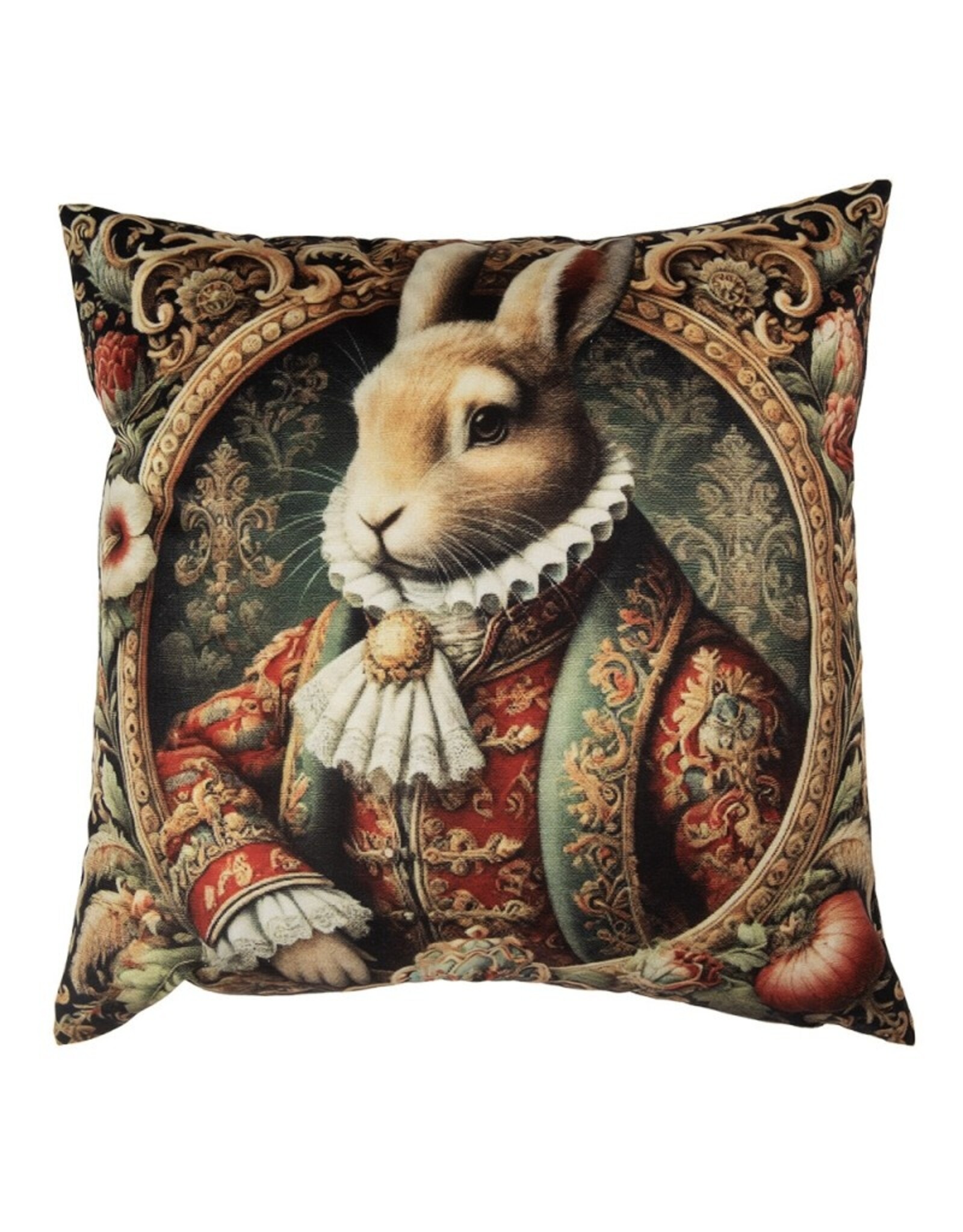 C&E Miscellaneous -   Baroque Rabbit Cushion Cover 45 x 45 cm