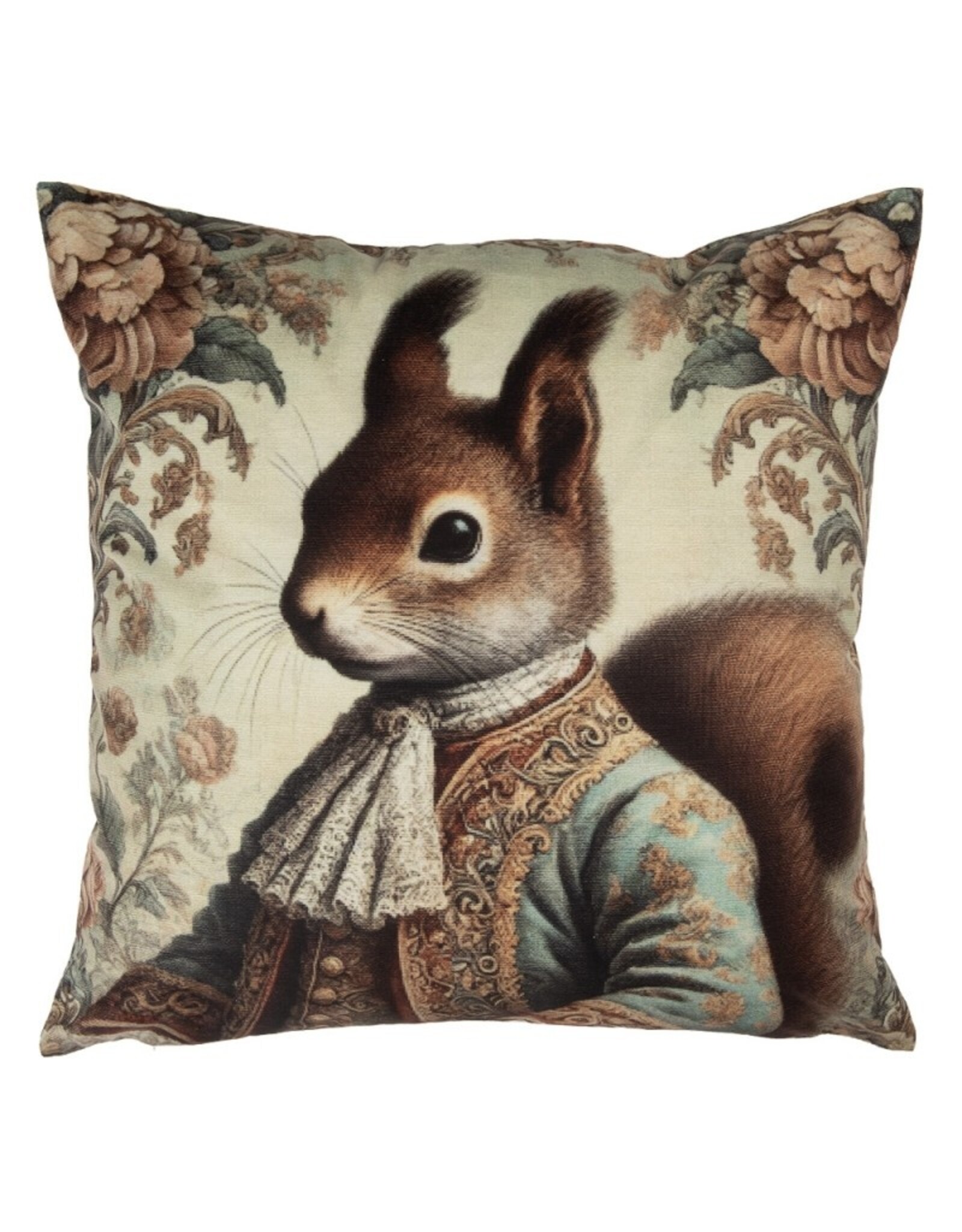C&E Miscellaneous - Kussenhoes Eekhoorn Barok Stijl 45 x45 cm