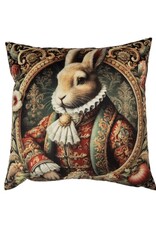 C&E Miscellaneous - Kussenhoes Konijn Barok Stijl 45 x45 cm