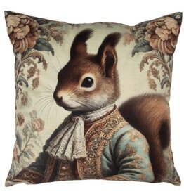 C&E Kussenhoes Eekhoorn Barok Stijl 45 x45 cm