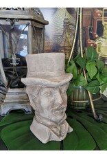 C&E Miscellaneous - Stone Flowerpot Gentleman with Top Hat