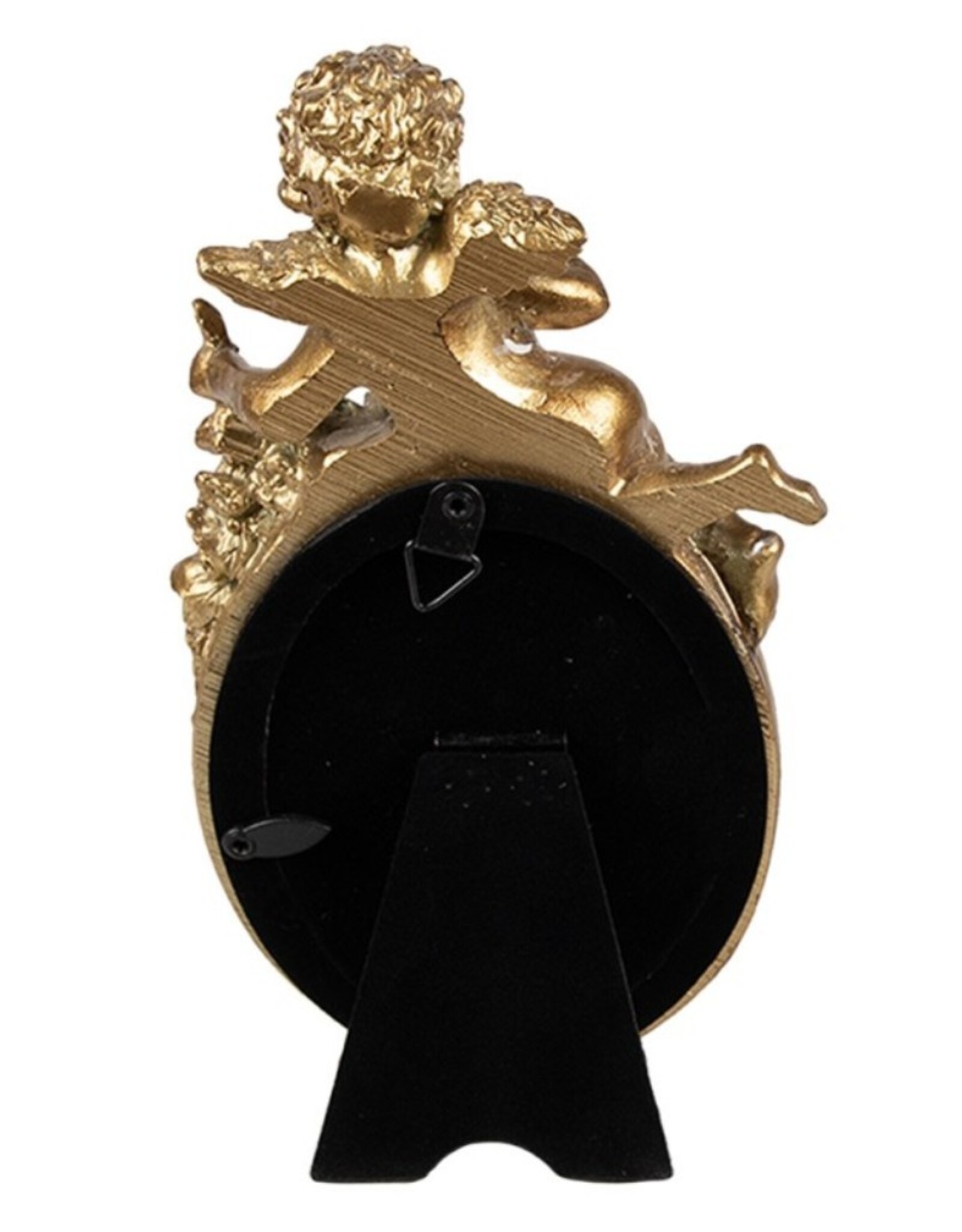 C&E Miscellaneous - Photo Frame Cherub Oval green-gold