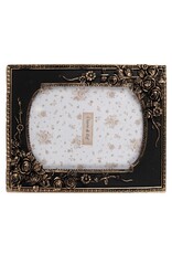 C&E Miscellaneous - Black Photo Frame with Roses