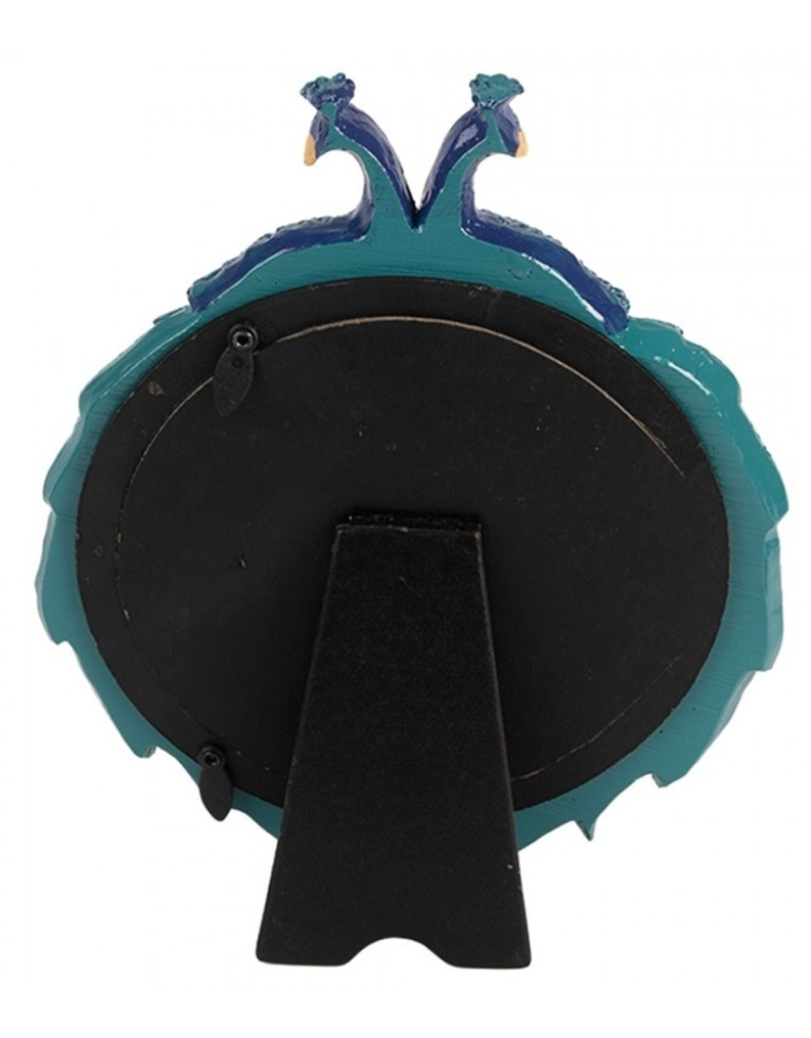 C&E Miscellaneous - Round Photo Frame with Two Peacocks and Rose