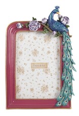 C&E Miscellaneous - Peacock on Rose Branch Photo Frame
