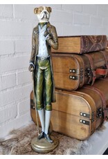 C&E Giftware Figurines Collectables - Boxer Dog Gentleman Statue 50cm