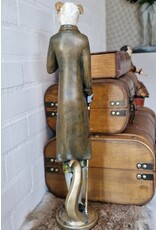 C&E Giftware Figurines Collectables - Boxer Dog Gentleman Statue 50cm