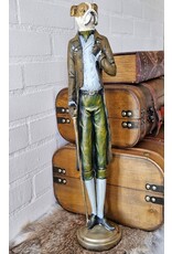 C&E Giftware Figurines Collectables - Boxer Dog Gentleman Statue 50cm