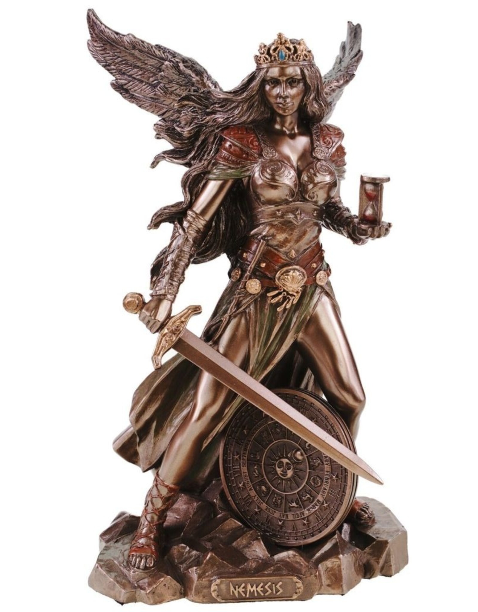 Veronese Design Giftware Figurines Collectables - Nemesis Greek Goddess Veronese Design