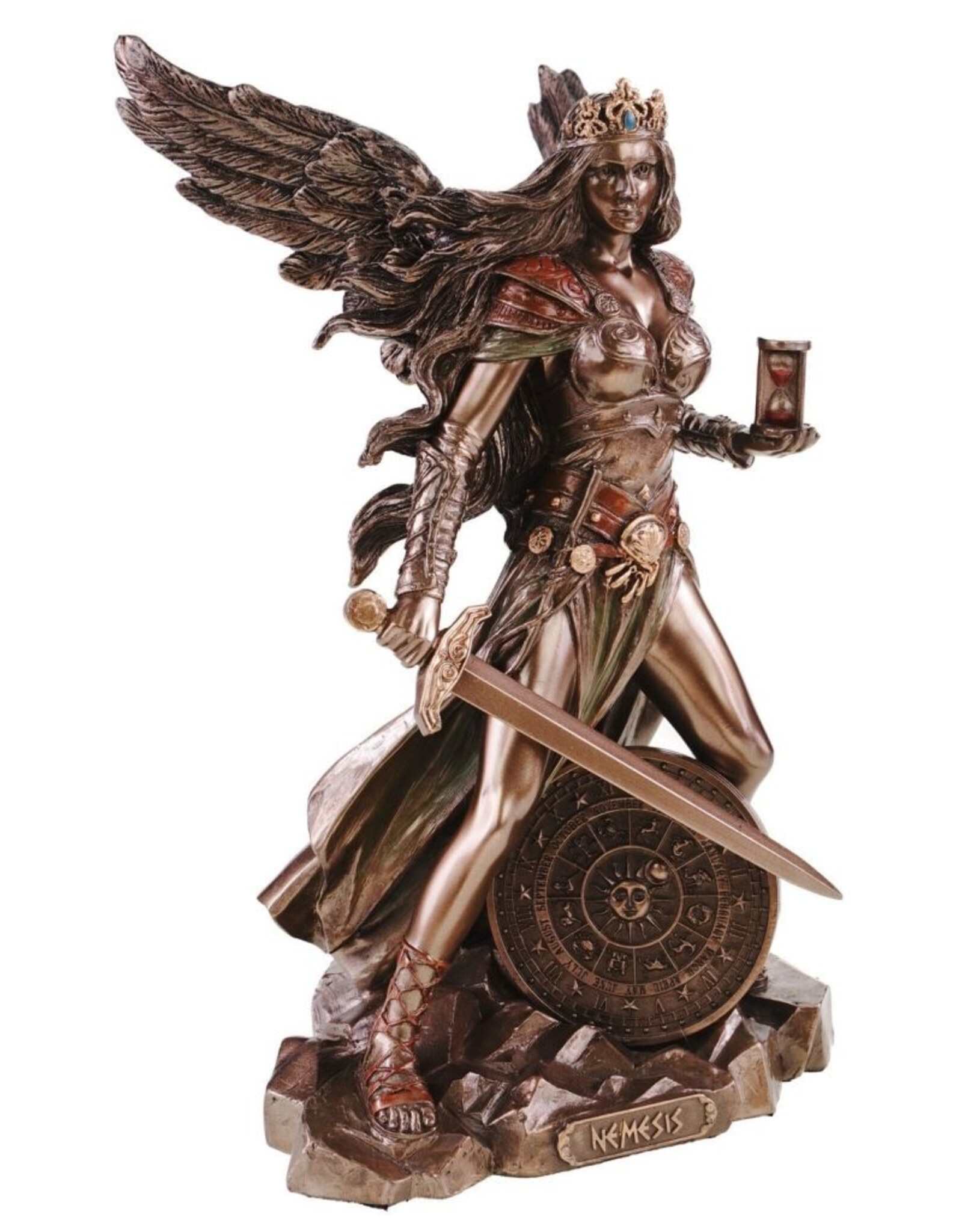 Veronese Design Giftware Beelden Collectables  - Nemesis Griekse Godin Veronese Design