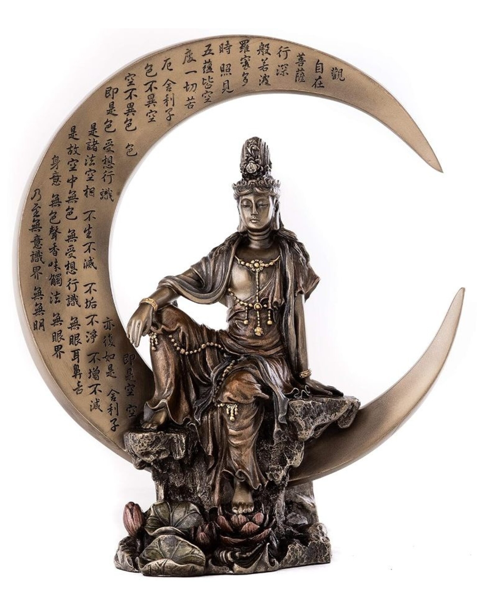 Veronese Design Giftware Figurines Collectables - Guan Yin, Buddhist Goddess of Mercy Veronese Design