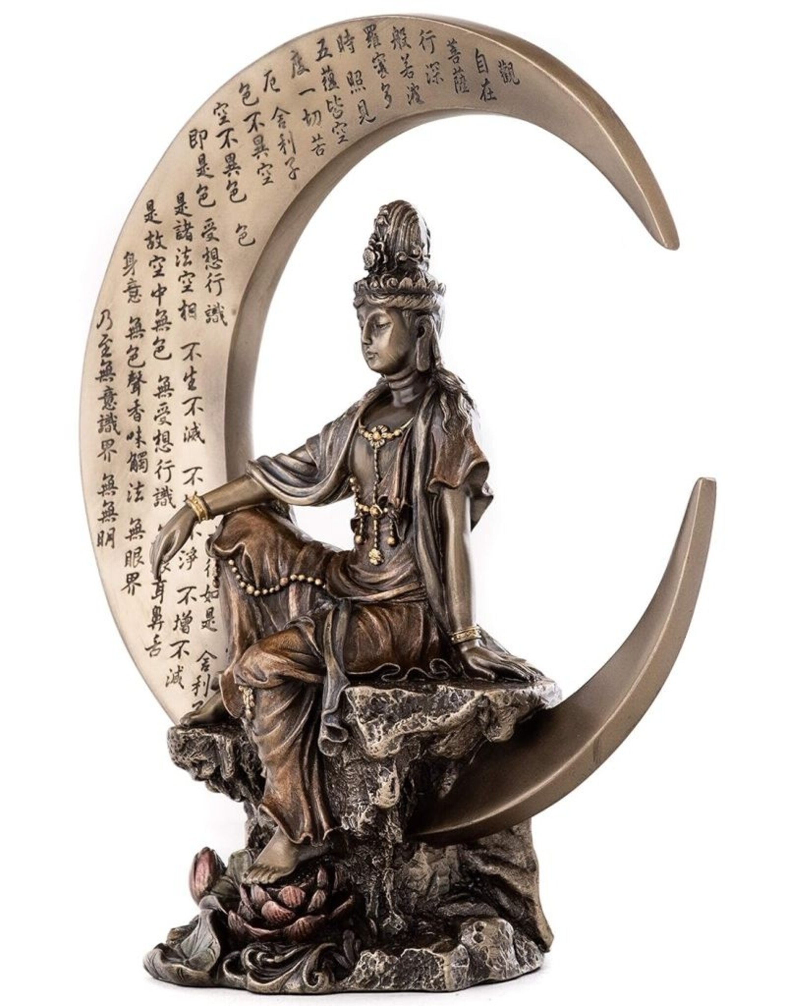 Veronese Design Giftware Figurines Collectables - Guan Yin, Buddhist Goddess of Mercy Veronese Design