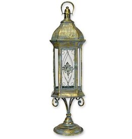 Trukado Tin Lantern Rococo Style 86.5cm