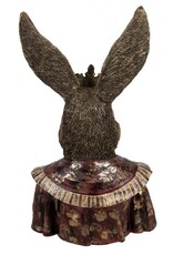 JB Giftware Figurines Collectables - Hare Dressed as King Bust 39cm