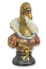 JB Giftware Figurines Collectables - Swan Dressed as Lady Bust 35cm