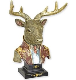 JB Deer dressed as Noble Military Bust 43.5cm