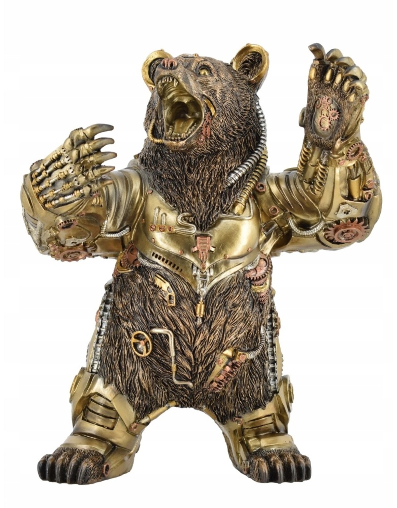 JB Giftware & Lifestyle - Steampunk Grizzly Bear statue 31.5cm