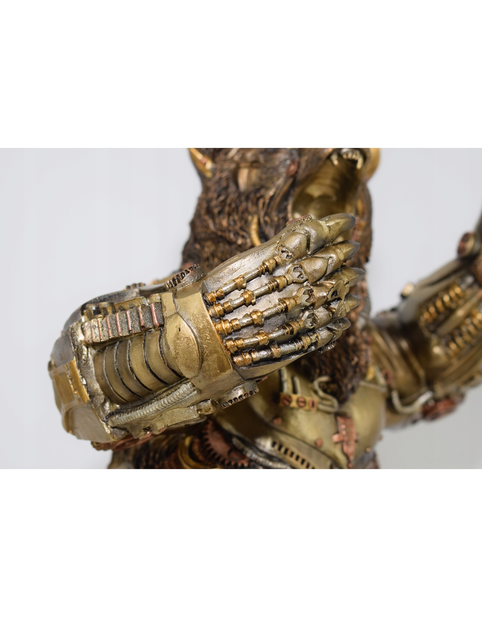 JB Giftware & Lifestyle - Steampunk Grizzly Beer beeldje 31,5cm