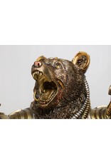 JB Giftware & Lifestyle - Steampunk Grizzly Bear statue 31.5cm