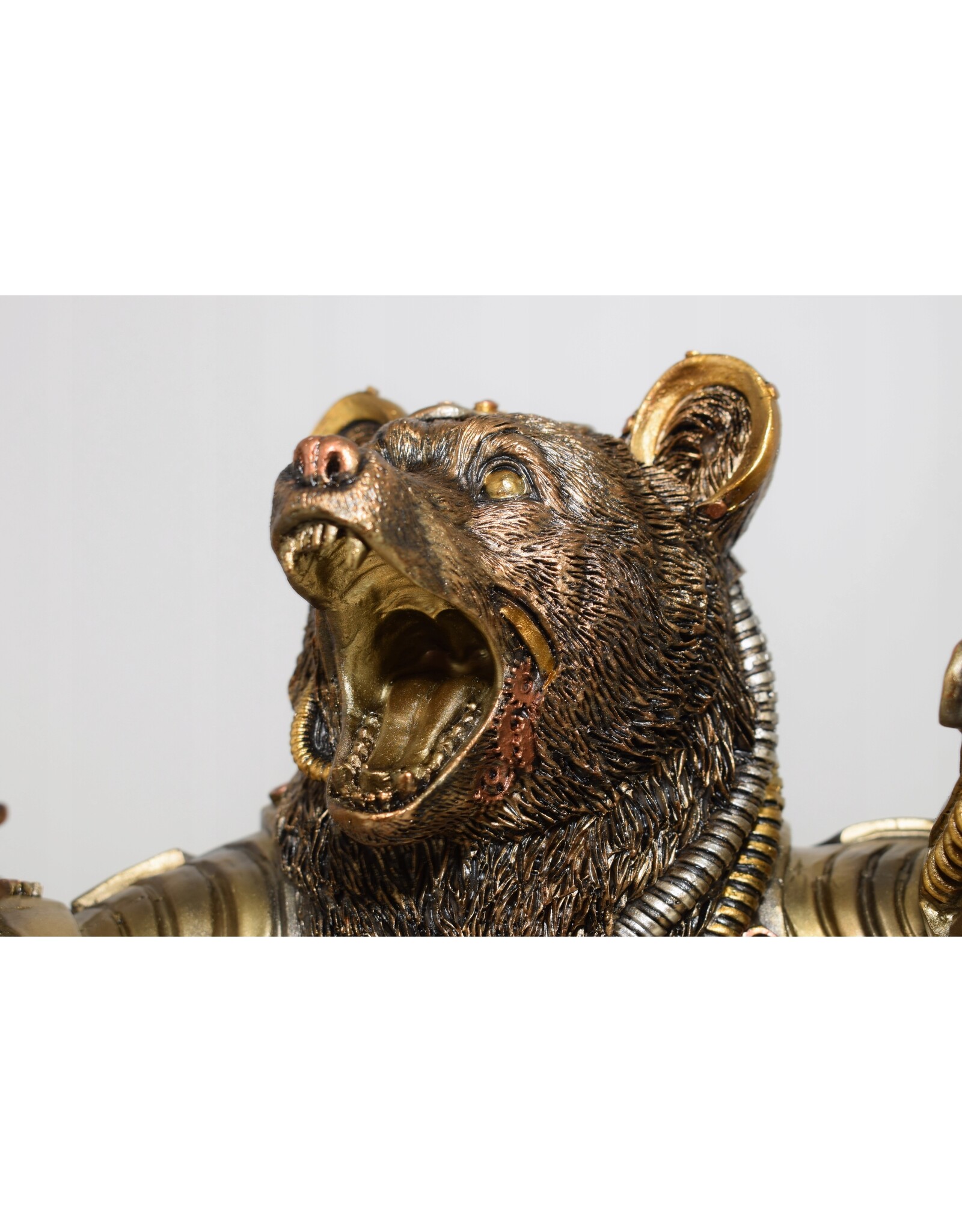 JB Giftware & Lifestyle - Steampunk Grizzly Beer beeldje 31,5cm
