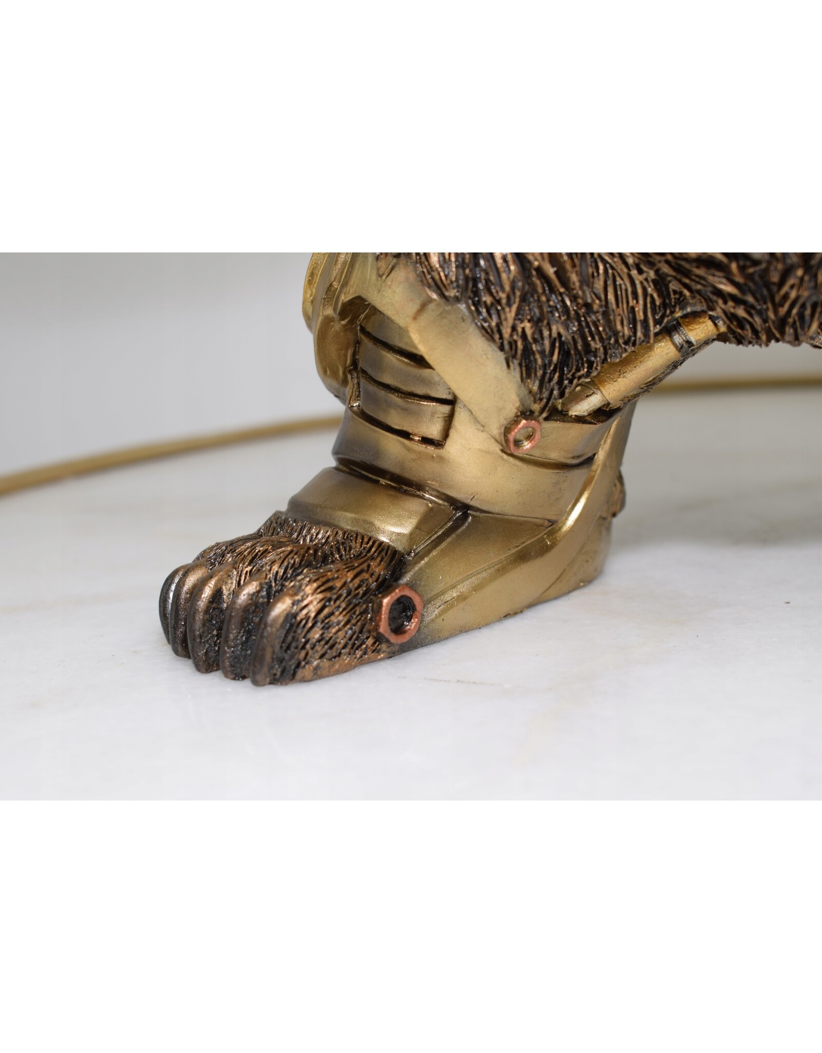JB Giftware & Lifestyle - Steampunk Grizzly Beer beeldje 31,5cm