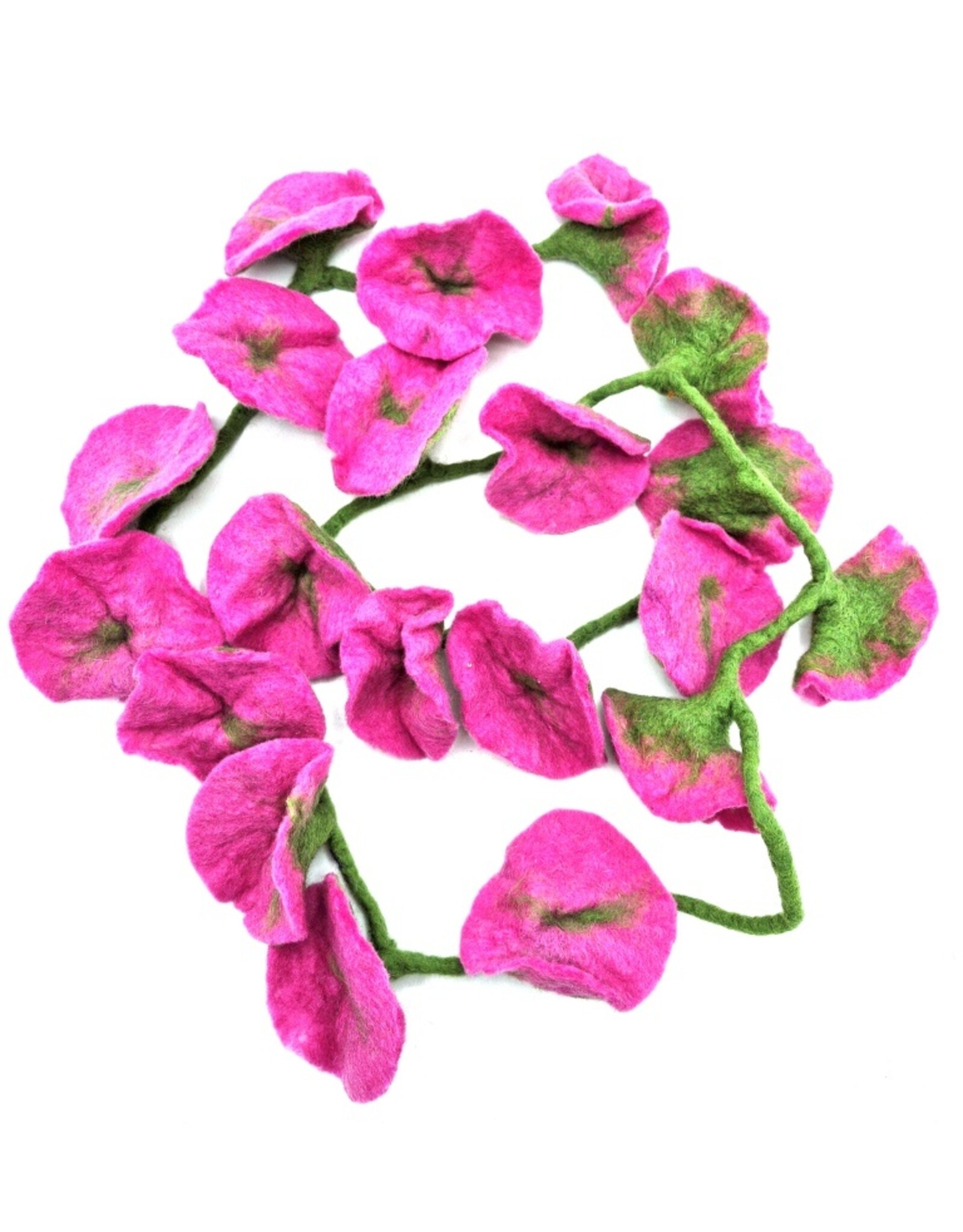 Trukado Miscellaneous - Felt Flowers Sling Pink Lady handmade, approx. 180cm