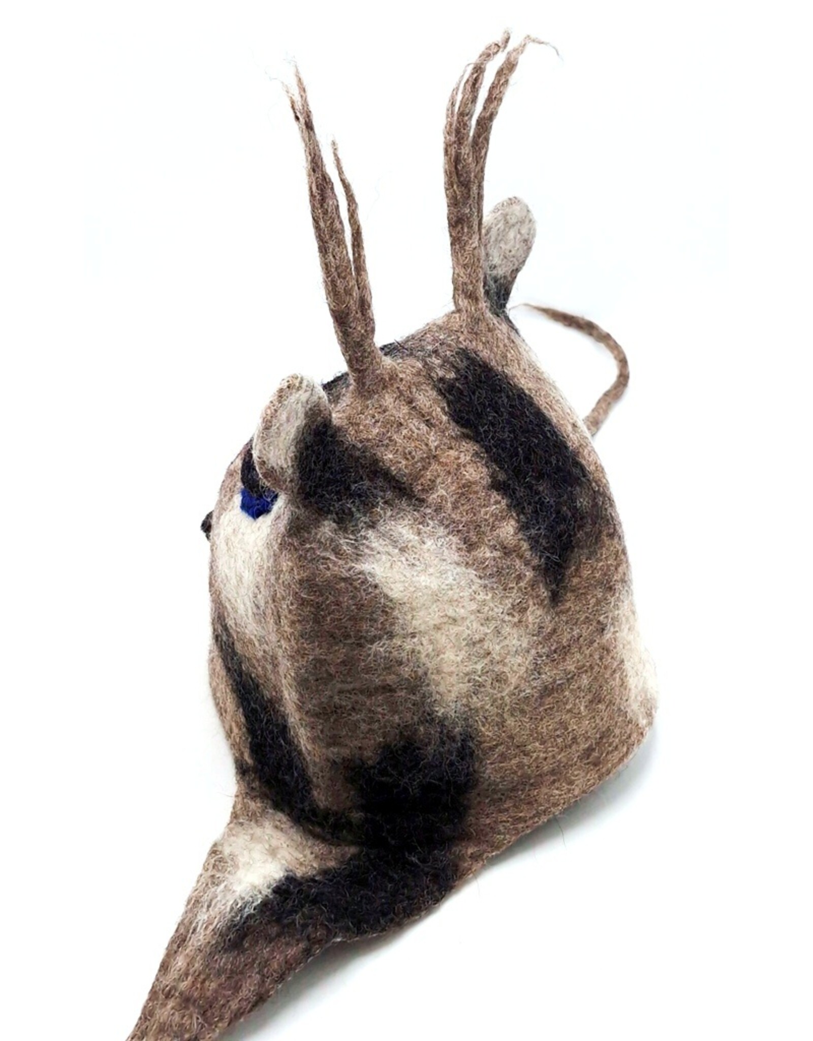 Trukado Miscellaneous - Felt Fantasy hat - Sauna cap ‘Deer’  hand-felted, 100% wool