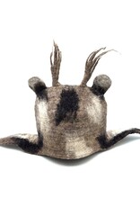 Trukado Miscellaneous - Felt Fantasy hat - Sauna cap ‘Deer’  hand-felted, 100% wool