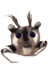 Trukado Miscellaneous - Vilten Fantasy muts-Sauna muts "Hert"  handgevilt, 100% wol